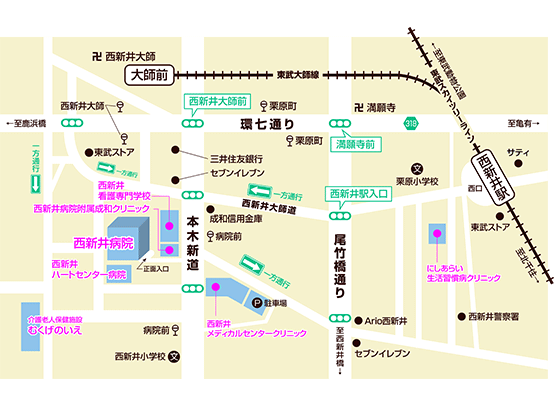 アクセスマップ